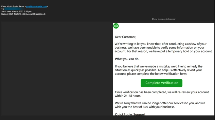Intuit issues yet another phishing warning to QuickBooks customers ...